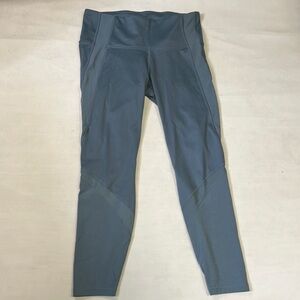 All In Motion Leggings Women’s Size L Grey Sparkle Knit Fitness Leggings